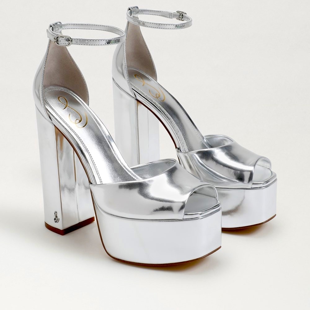 Sam Edelman Silver KORI PLATFORM HEEL